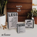 Live Love Laugh Wood Block Statements Tabletop