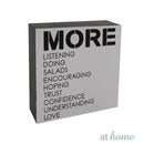 Follow Your Dreams Wood Block Statements Tabletop