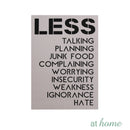 Live Love Laugh Wood Block Statements Tabletop