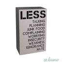 Live Love Laugh Wood Block Statements Tabletop