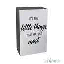 Live Love Laugh Wood Block Statements Tabletop