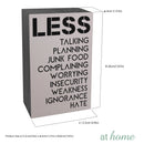 Live Love Laugh Wood Block Statements Tabletop