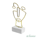 Deluxe Lady’s Face w/ Ceramic Base Tabletop