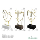 Deluxe Lady’s Face w/ Ceramic Base Tabletop