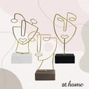 Deluxe Lady’s Face w/ Ceramic Base Tabletop