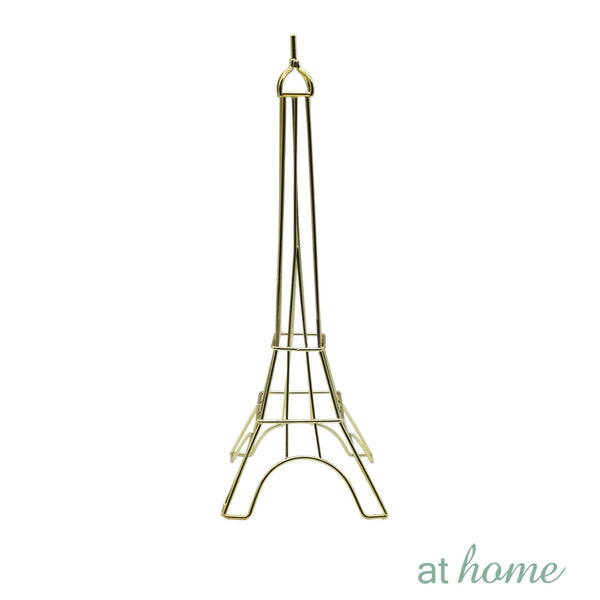 Deluxe Golden Eiffel Tower Metal Tabletop