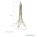 Deluxe Golden Eiffel Tower Metal Tabletop