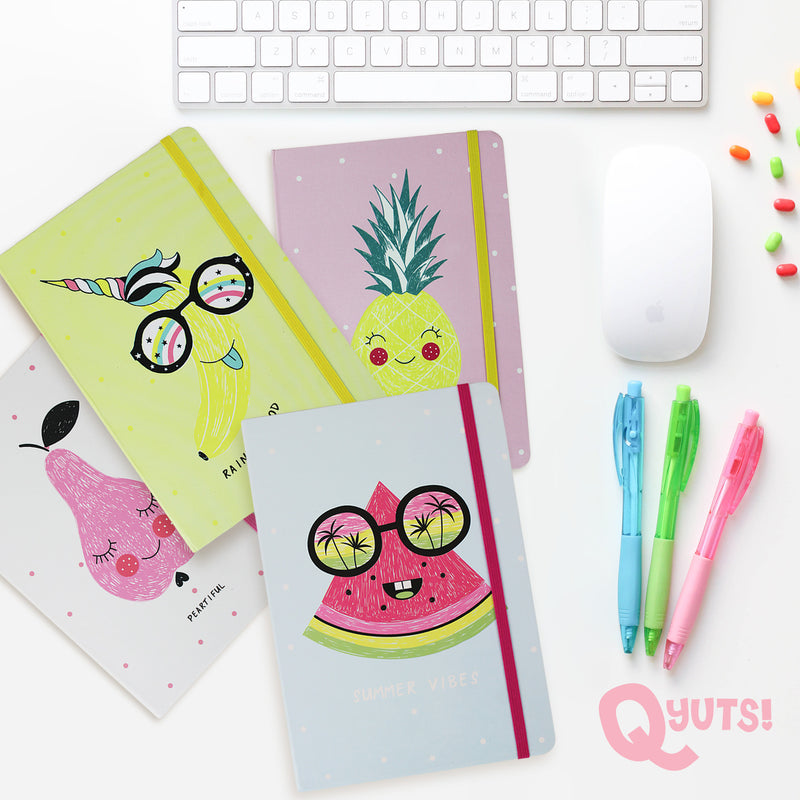 Fruits A5 Hardbound Notebook Journal [RANDOM DESIGN]