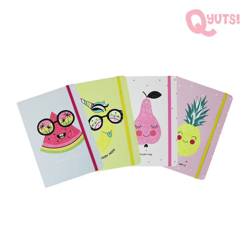 Fruits A5 Hardbound Notebook Journal [RANDOM DESIGN]