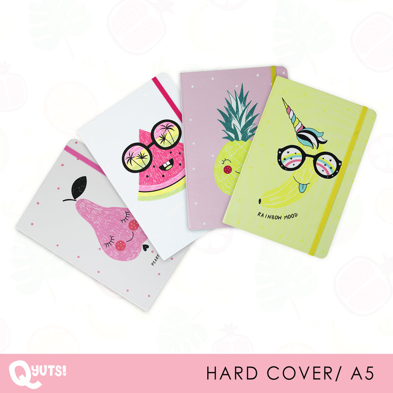 Fruits A5 Hardbound Notebook Journal [RANDOM DESIGN]