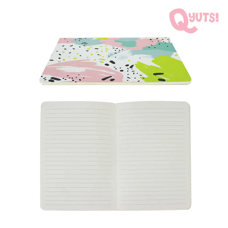 Pastel Abstract Vibe A5 Softbound Notebook Journal [RANDOM DESIGN]