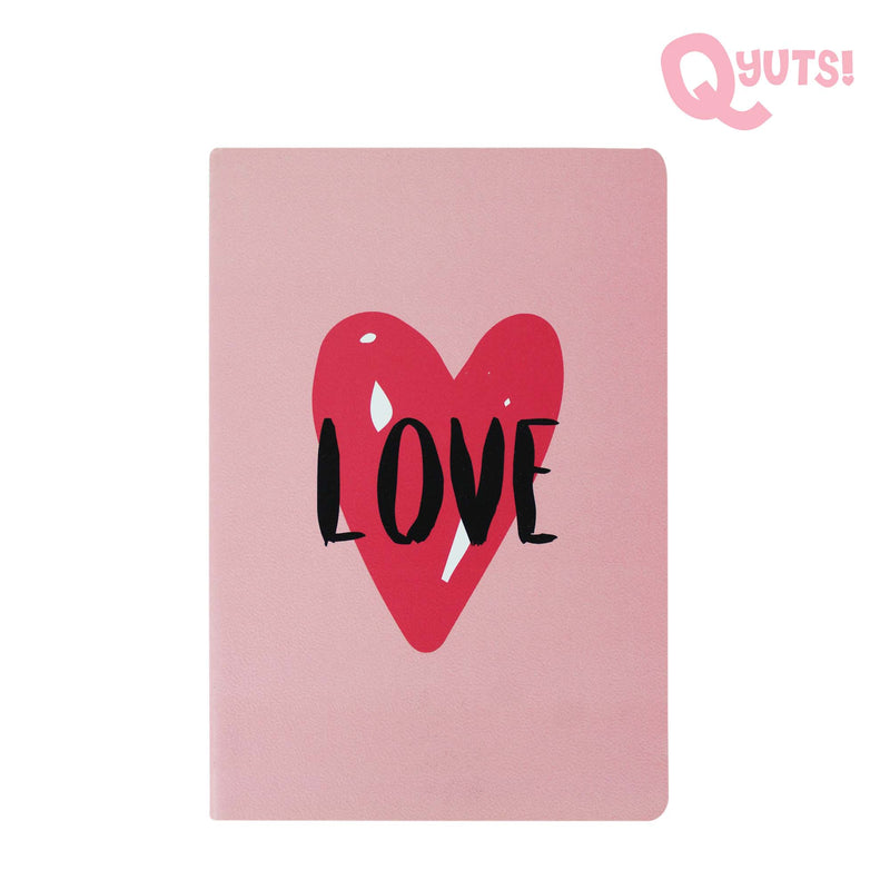 Cute Hearts A5 Softbound Notebook[RANDOM DESIGN]
