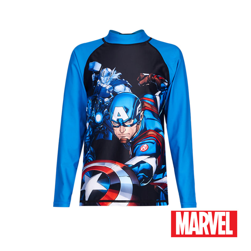 Captain America Long sleeved Rashguard