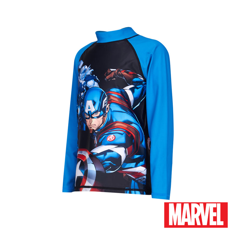 Captain America Long sleeved Rashguard