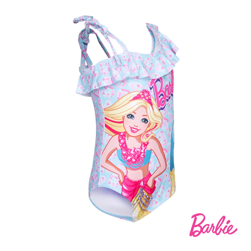 Barbie Ruffled One Piece Swimsuit
