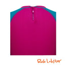 Girls Pink Long Sleeved Rashguard - Sunstreet