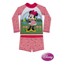 Minnie Mouse Long-Sleeved Rashguard Set with UPF 50 - Sunstreet