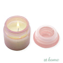Floral Scented Glass Jar 8 or 20 Hr Burning Time