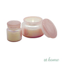 Floral Scented Glass Jar 8 or 20 Hr Burning Time