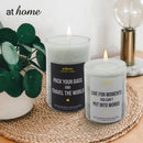 Wyeth Floral Scented Glass Jar Candle - Sunstreet