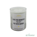 Wyeth Floral Scented Glass Jar Candle - Sunstreet