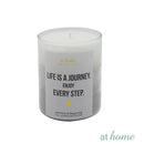 Wyeth Floral Scented Glass Jar Candle - Sunstreet