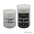 Wyeth Floral Scented Glass Jar Candle - Sunstreet