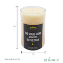 Wyeth Floral Scented Glass Jar Candle - Sunstreet