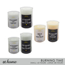 Wyeth Floral Scented Glass Jar Candle