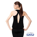 Sassa Fearless Rouge Black Tank Top - Sunstreet