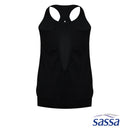 Sassa Fearless Rouge Black Tank Top - Sunstreet