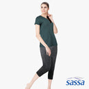 Pop Collage Relaxed Capri