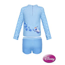 Frozen Long-Sleeved Rashguard Set with UPF 50 - Sunstreet