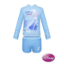 Frozen Long-Sleeved Rashguard Set with UPF 50 - Sunstreet