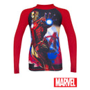 Iron Man Long-Sleeved Rashguard with UPF 50 - Sunstreet