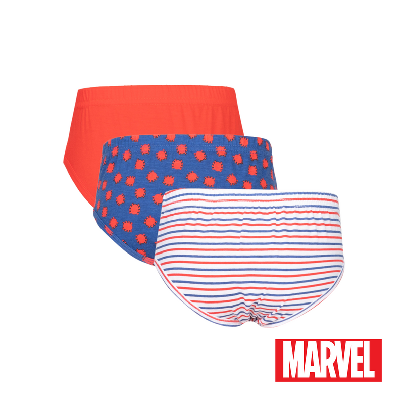 Spider-man 3-in-1 Pack Bikini Briefs