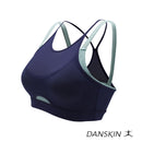 High Neck Strappy Sports Bra - Sunstreet