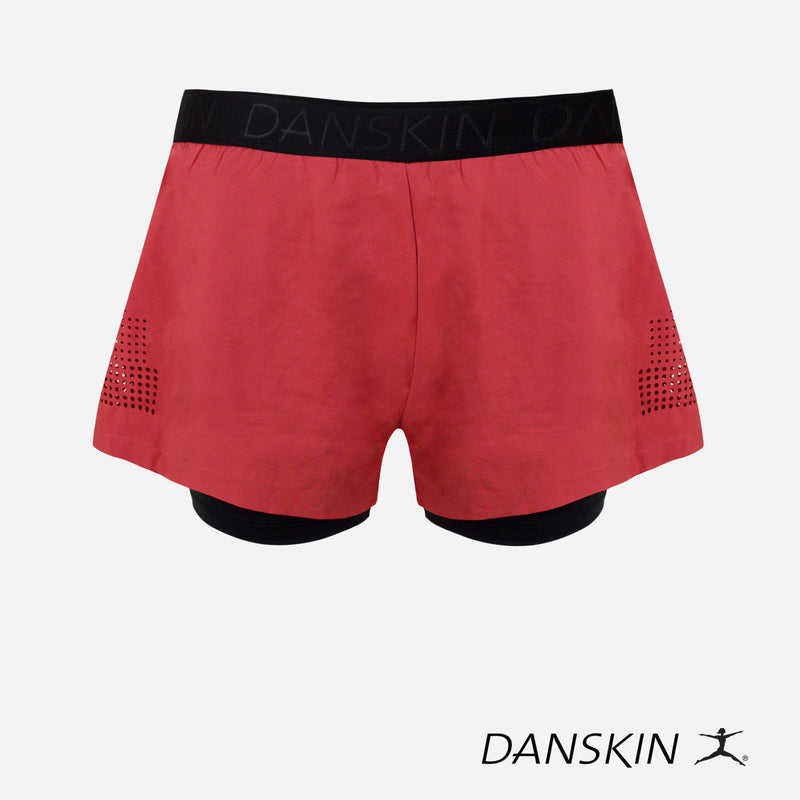 Danskin Swift Tempo Layered Shorts - Sunstreet