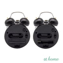 Metal Analog Alarm Clock Leaf Design - Sunstreet