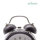 Metal Analog Alarm Clock Leaf Design - Sunstreet