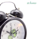 Metal Analog Alarm Clock Leaf Design - Sunstreet