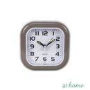Bryant Luminous Hands Analog Alarm Clock w/ Round Edge