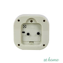 Bryant Luminous Hands Analog Alarm Clock w/ Round Edge