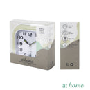 Bryant Luminous Hands Analog Alarm Clock w/ Round Edge
