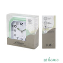 Bryant Luminous Hands Analog Alarm Clock w/ Round Edge