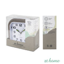 Bryant Luminous Hands Analog Alarm Clock w/ Round Edge