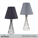 Harlie 23 Inches Metal Table Lamp with Linen Shade