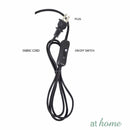 Harlie Metal Table Lamp with Linen Shade - Sunstreet