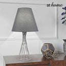 Harlie Metal Table Lamp with Linen Shade - Sunstreet