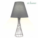 Harlie Metal Table Lamp with Linen Shade - Sunstreet